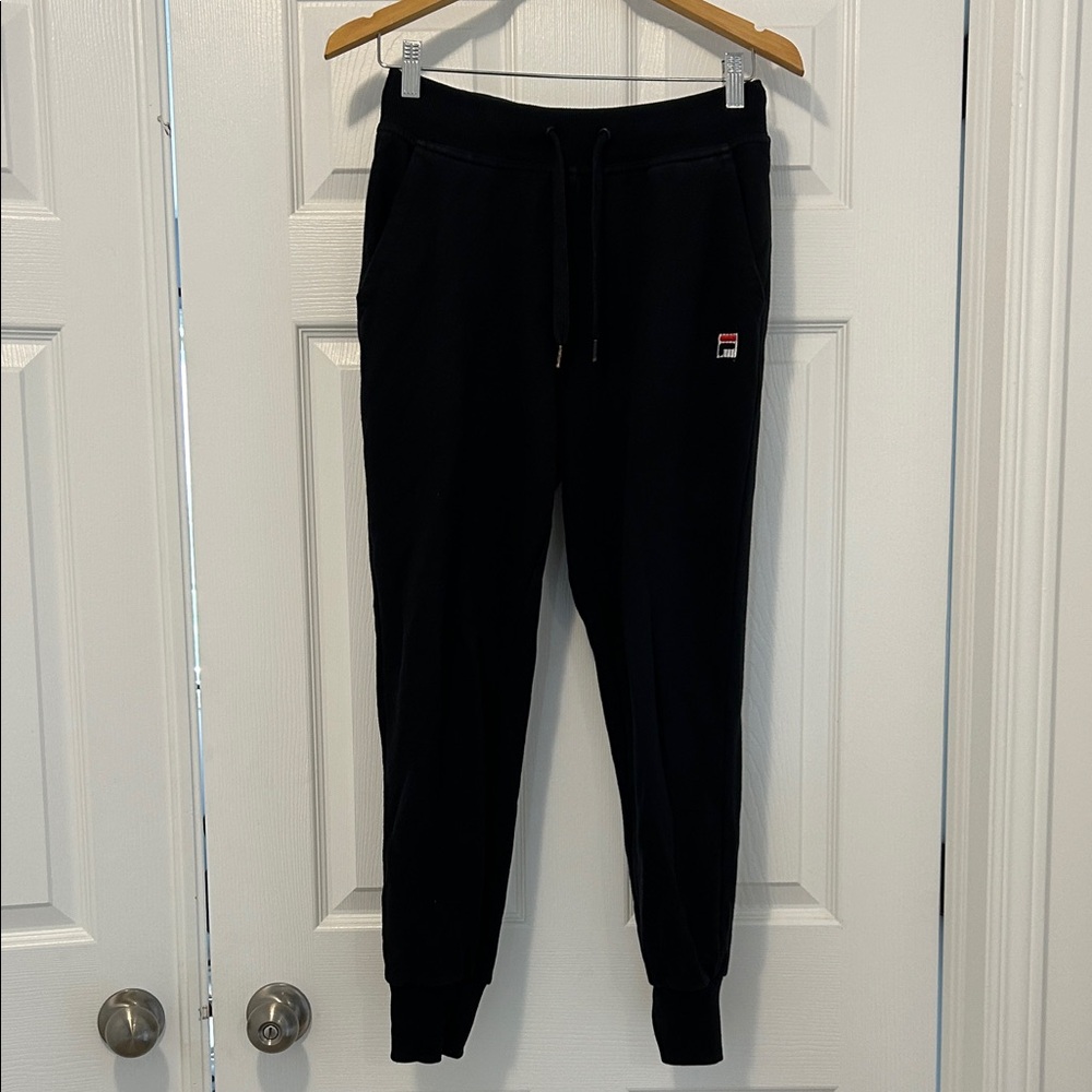 Fila Women’s Black Joggers with Logo